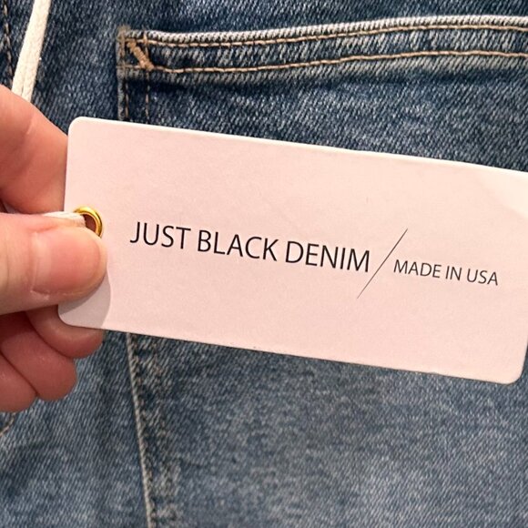 Just Black Medium Wash Utility Denim - Picture 10 of 13